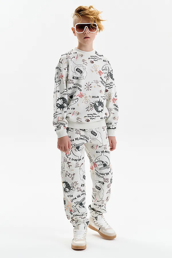 свитшот PELICAN, молочный - фото 2