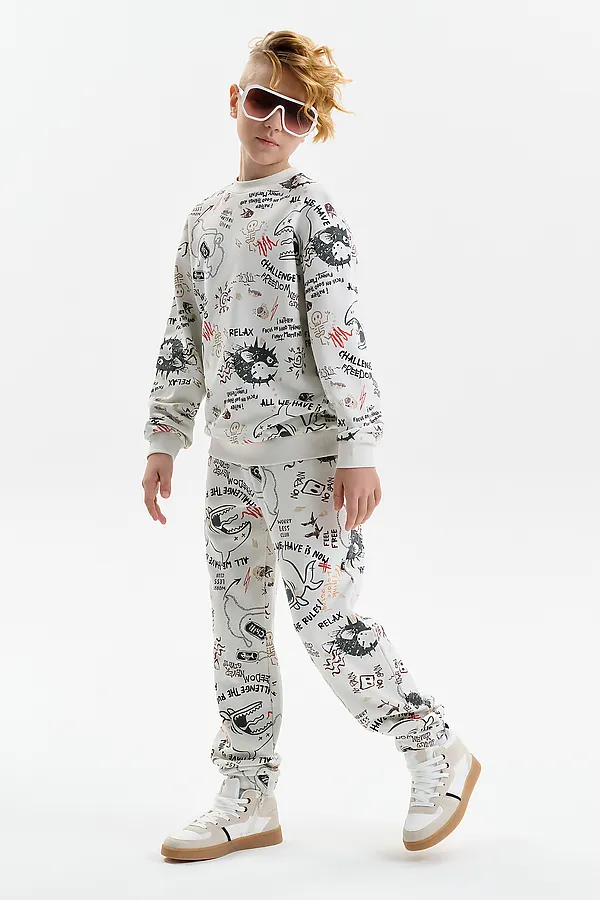 свитшот PELICAN, молочный - фото 2