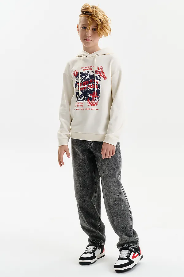 Худи PELICAN, молочный - фото 2