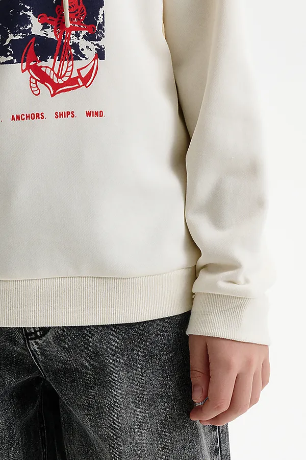 Худи PELICAN, молочный - фото 2