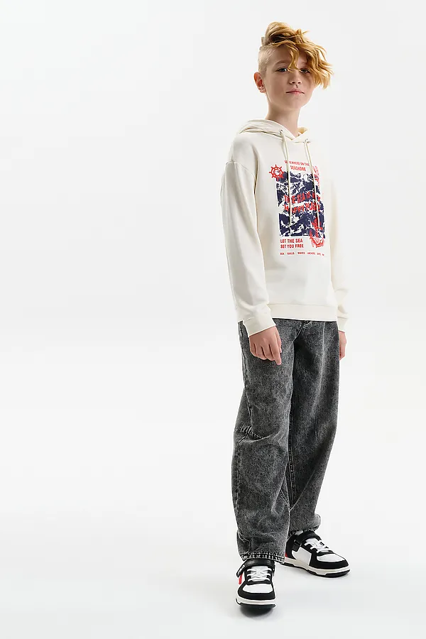 Худи PELICAN, молочный - фото 2