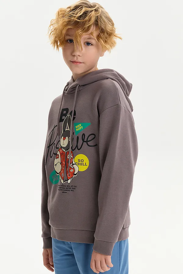 Худи PELICAN, серый - фото 2