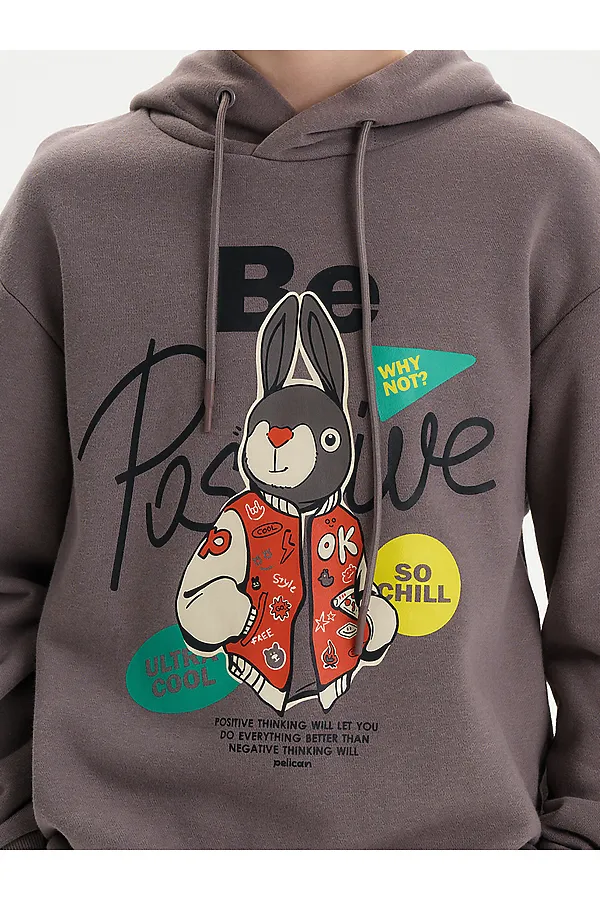 Худи PELICAN, серый - фото 2