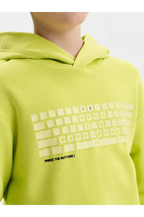 Худи PELICAN, яблочный - фото 2