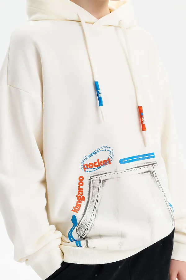 Худи PELICAN, молочный - фото 2