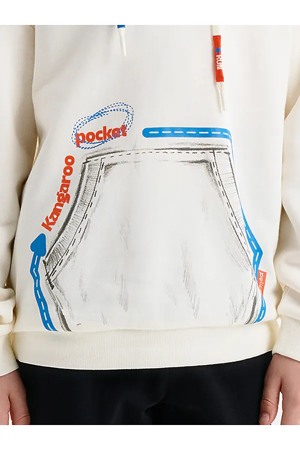 Худи PELICAN, молочный - фото 2