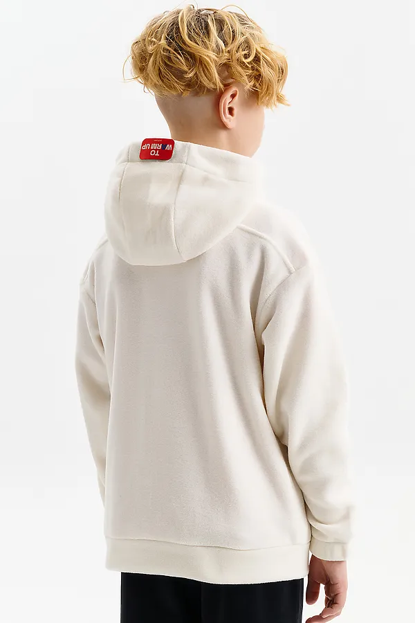 Толстовка PELICAN, молочный - фото 2