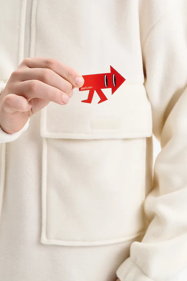 Толстовка PELICAN, молочный - фото 2