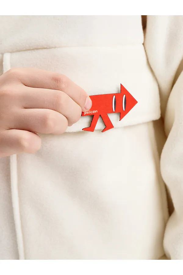 Толстовка PELICAN, молочный - фото 2