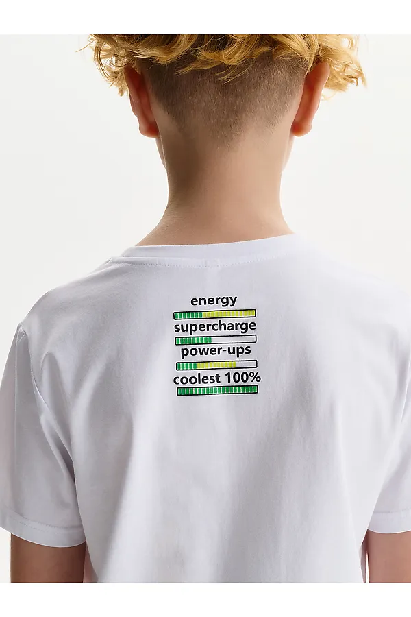 Футболка для мальчиков PELICAN, белый - фото 2