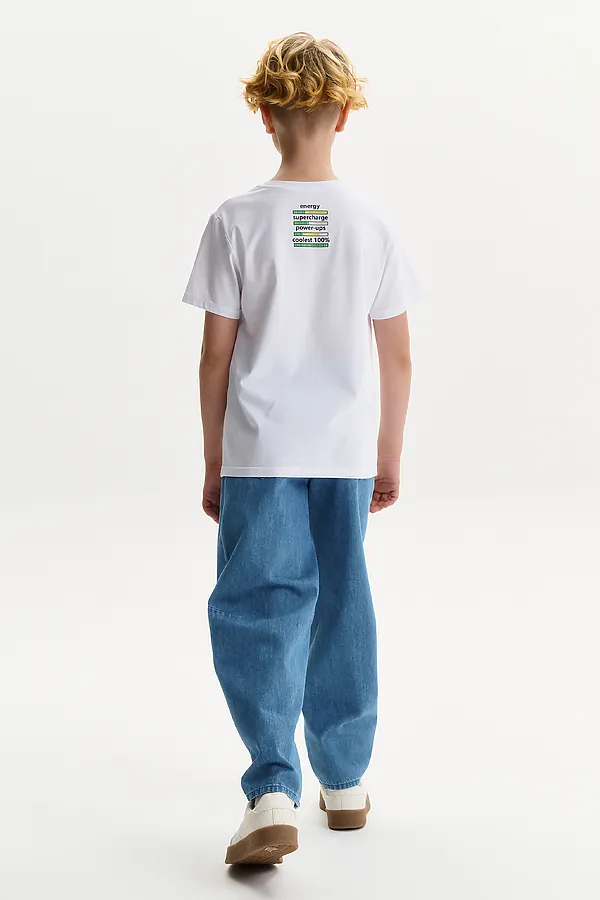 Футболка для мальчиков PELICAN, белый - фото 2