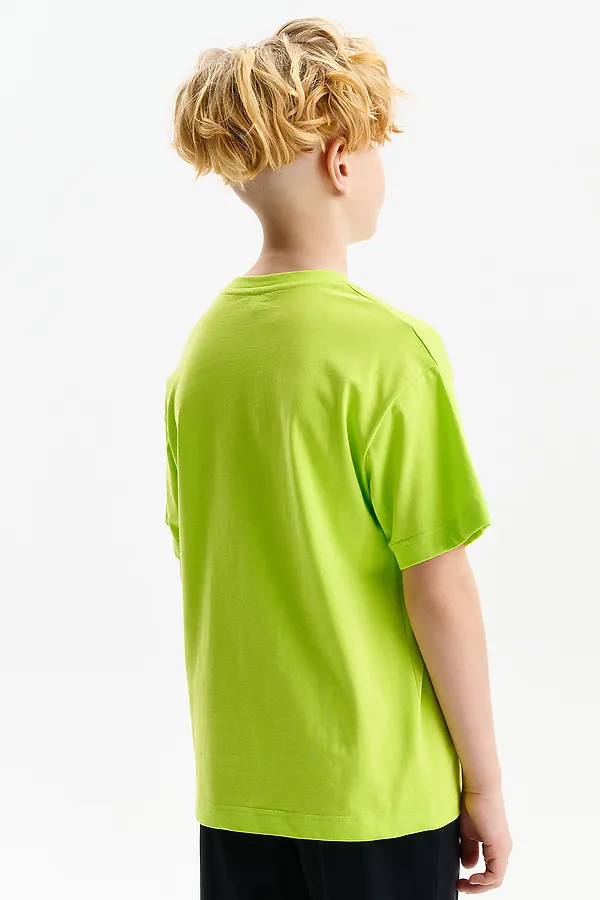 Футболка для мальчиков PELICAN, кислотный - фото 2