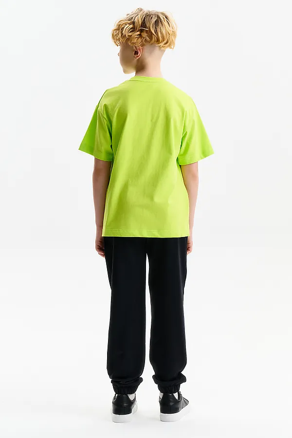 Футболка для мальчиков PELICAN, кислотный - фото 2