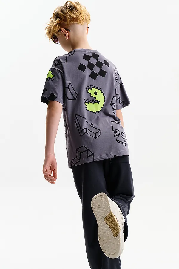 Футболка для мальчиков PELICAN, серый - фото 2