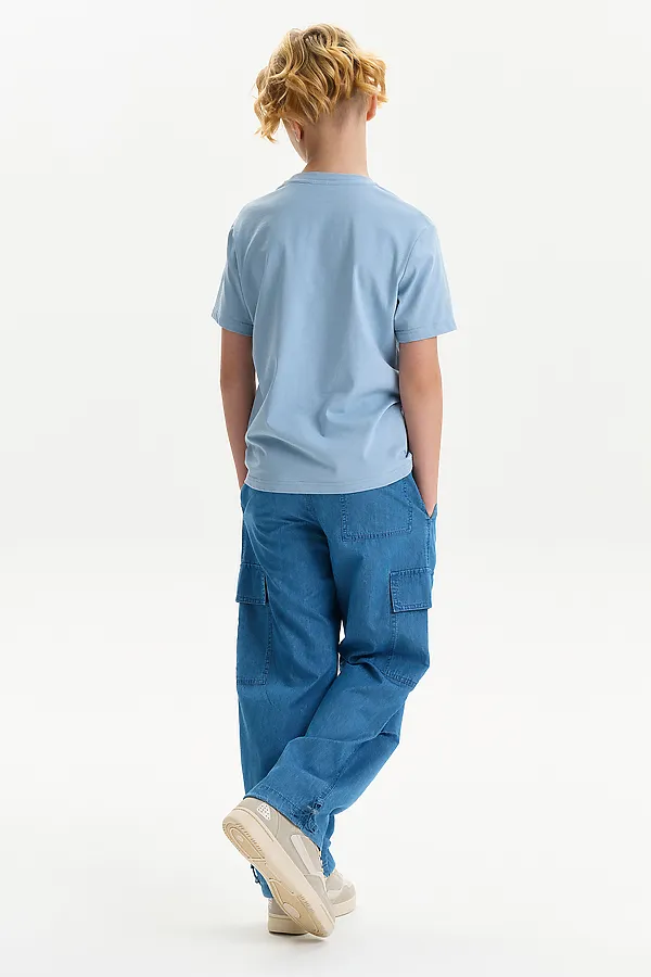 Футболка для мальчиков PELICAN, лед - фото 2