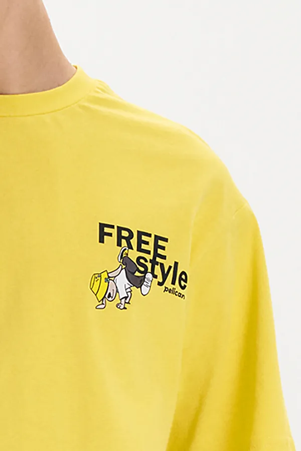 Футболка для мальчиков PELICAN, желтый - фото 2