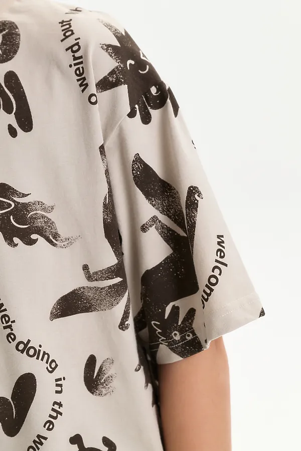 Футболка для мальчиков PELICAN, светло-серый - фото 2