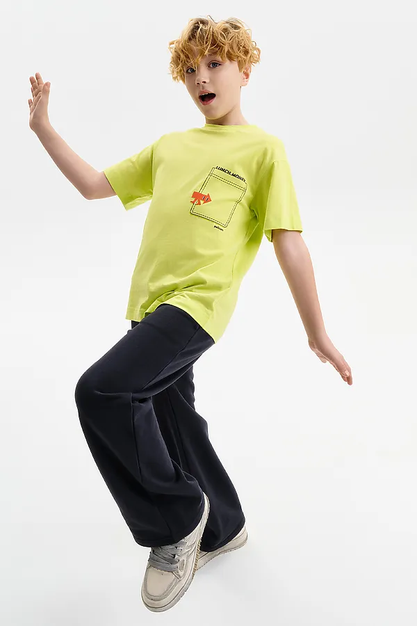 Футболка для мальчиков PELICAN, яблочный - фото 2