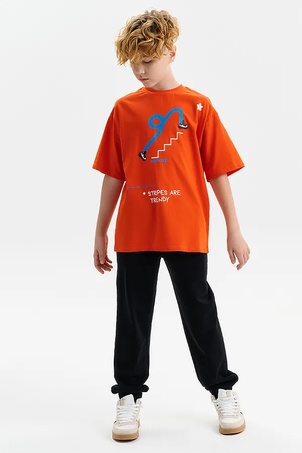 Футболка для мальчиков PELICAN, красный - фото 2