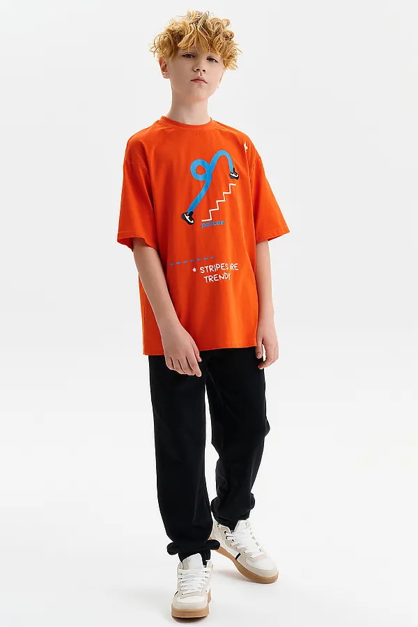 Футболка для мальчиков PELICAN, красный - фото 2