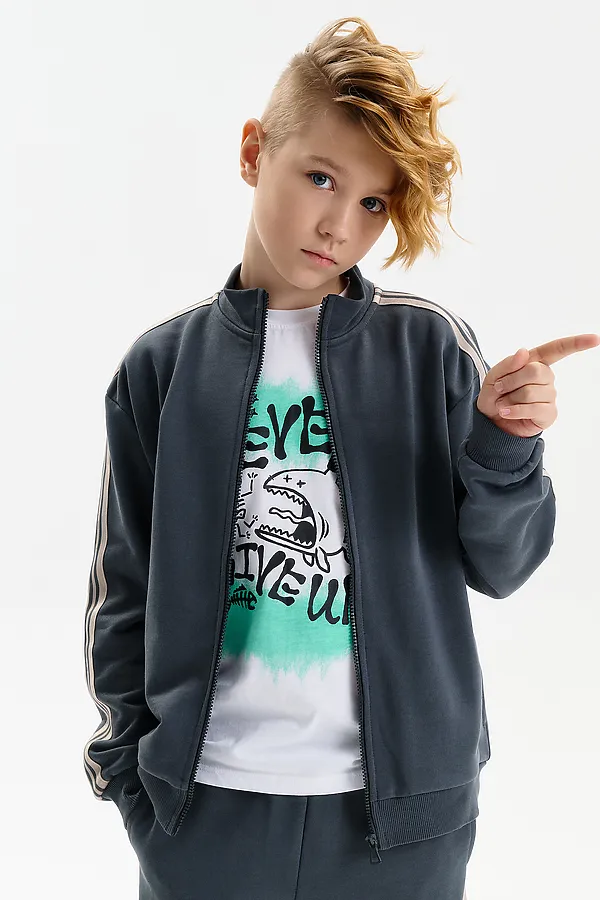 Футболка для мальчиков PELICAN, белый - фото 2