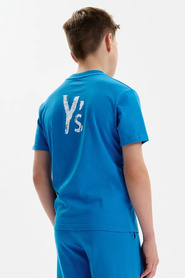 Футболка для мальчиков PELICAN, лазурный - фото 2