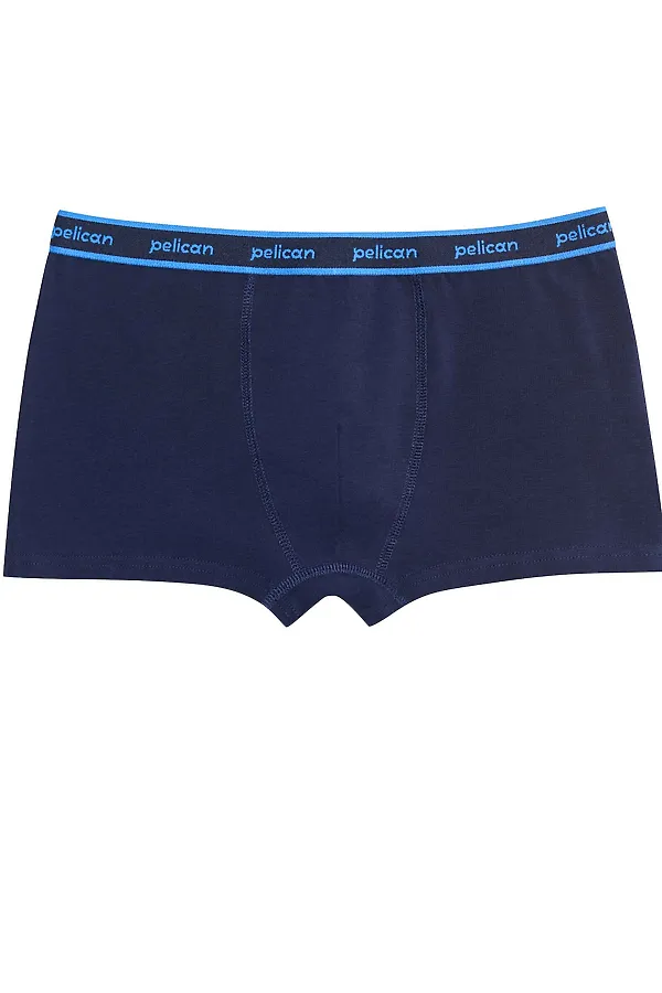 Набор трусов для мальчиков PELICAN, синий/джинс/темно-зеленый - фото 2