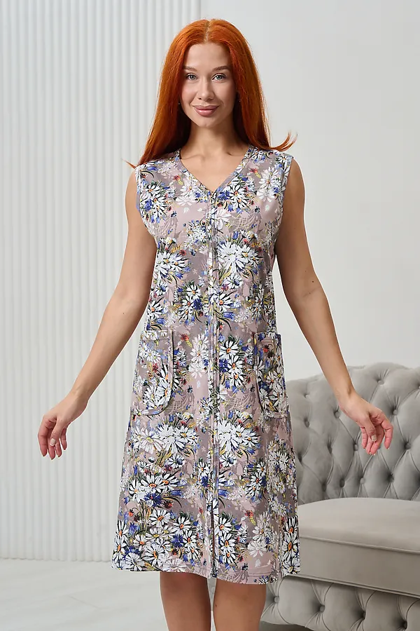 Халат 21618 НАТАЛИ, бежевый - фото 2