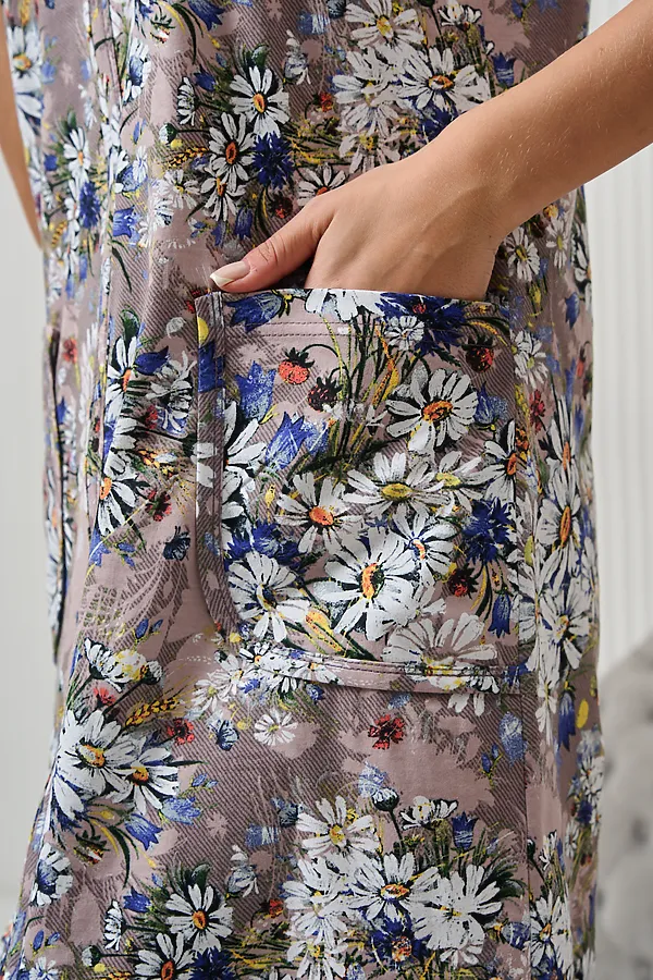 Халат 21618 НАТАЛИ, бежевый - фото 2