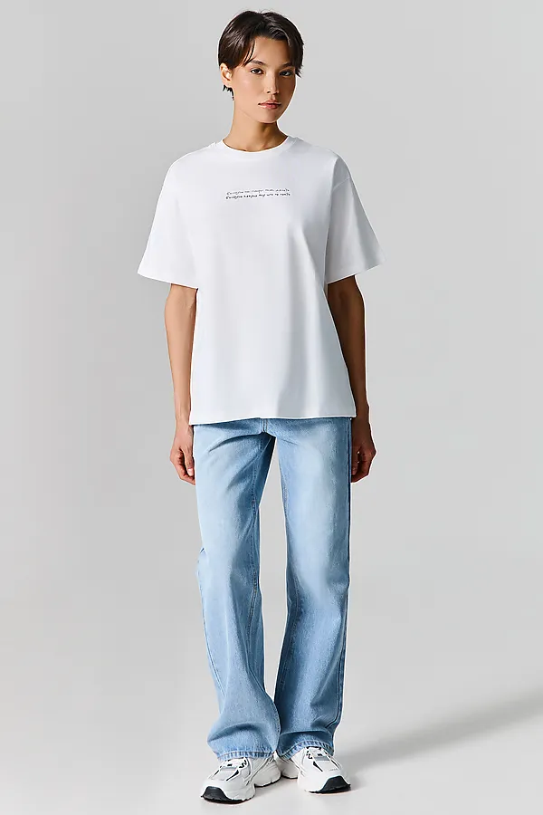 Футболка женская MARK FORMELLE, белый +печать19 - фото 2