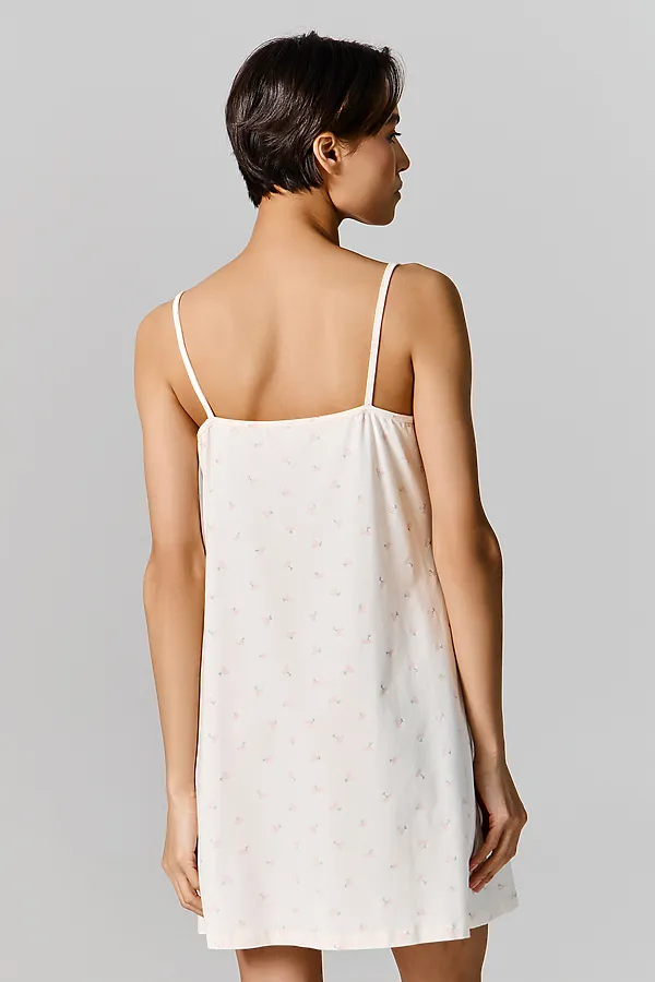 Сорочка ночная женская MARK FORMELLE, персиковые вишенки на молочном - фото 2