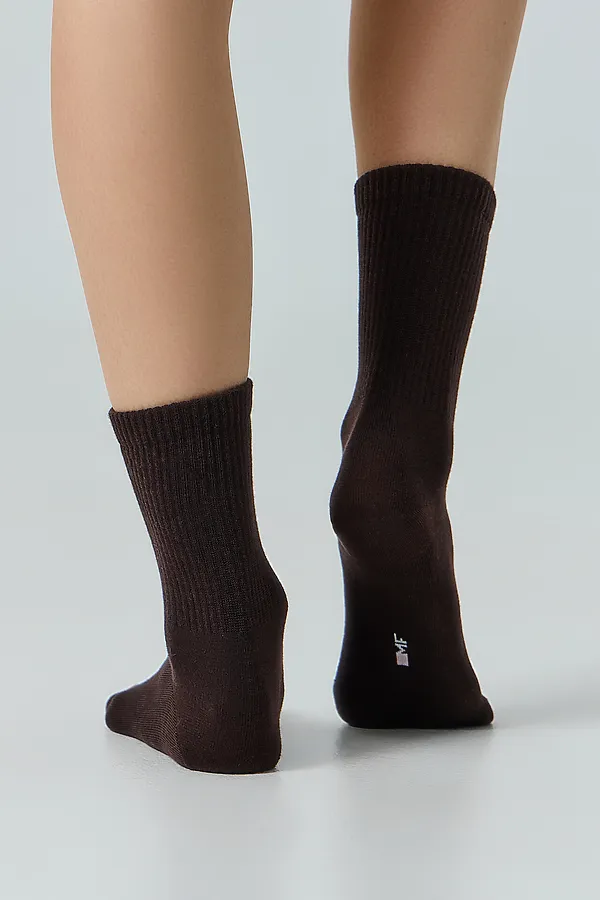 Носки женские MARK FORMELLE, т.коричневый - фото 2