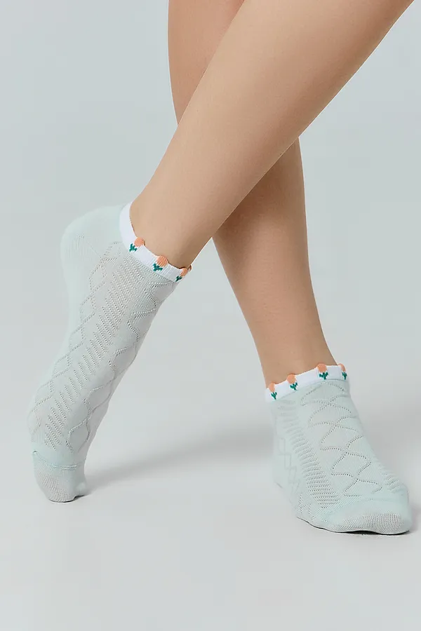 Носки женские MARK FORMELLE, св.эвкалипт - фото 2