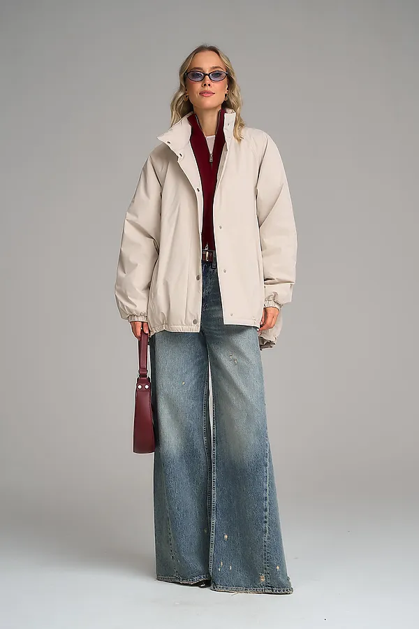 Куртка женская HOOPS, светло-бежевый - фото 2