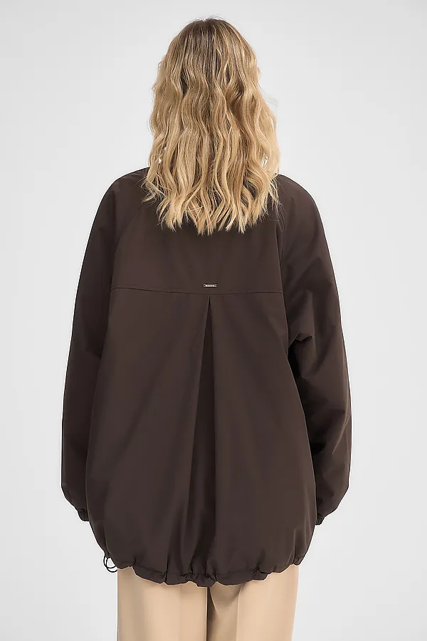 Куртка женская HOOPS, коричневый - фото 2