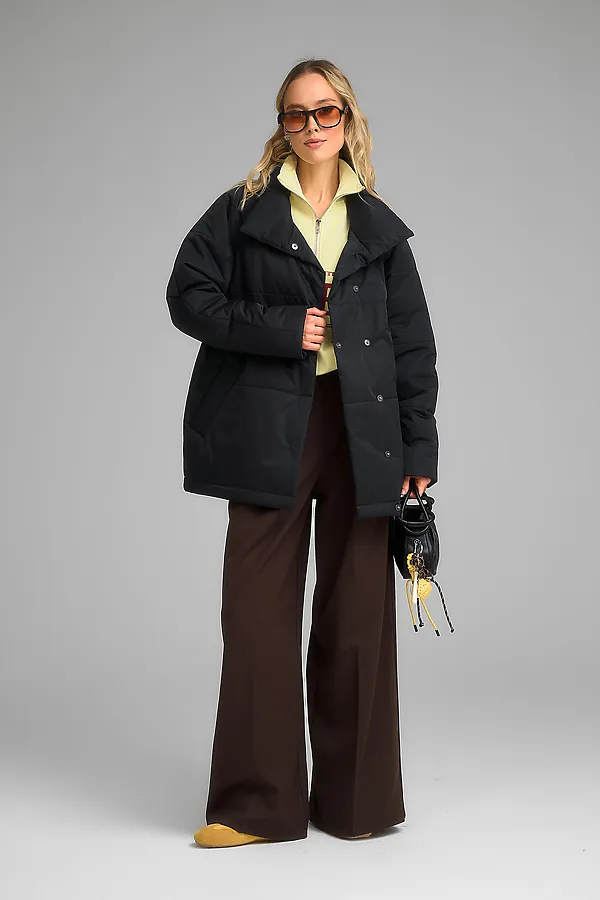 Плащ женский HOOPS, черный - фото 2