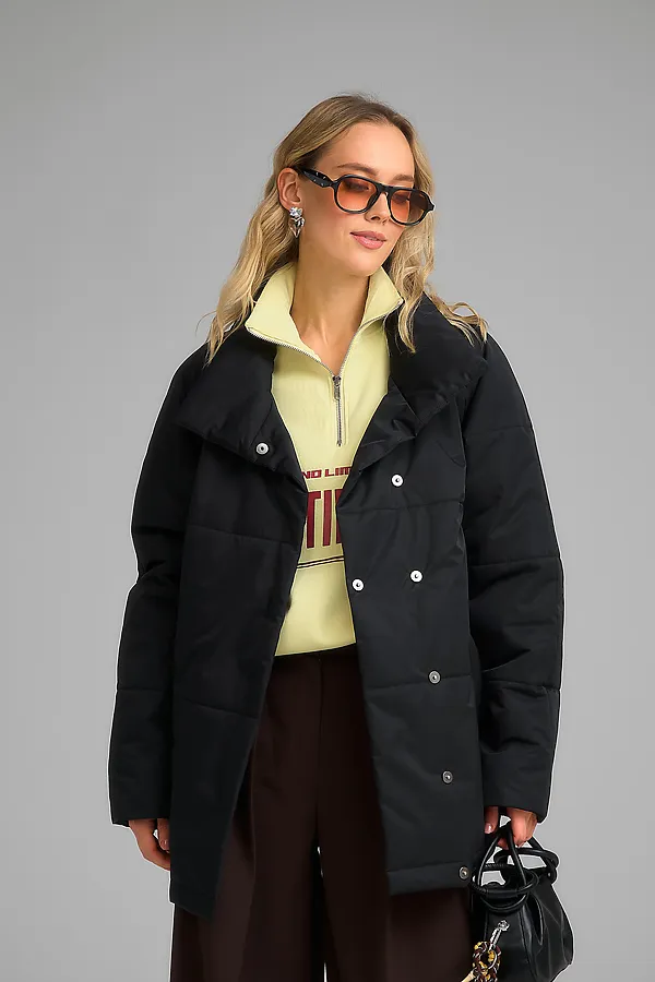 Плащ женский HOOPS, черный - фото 2