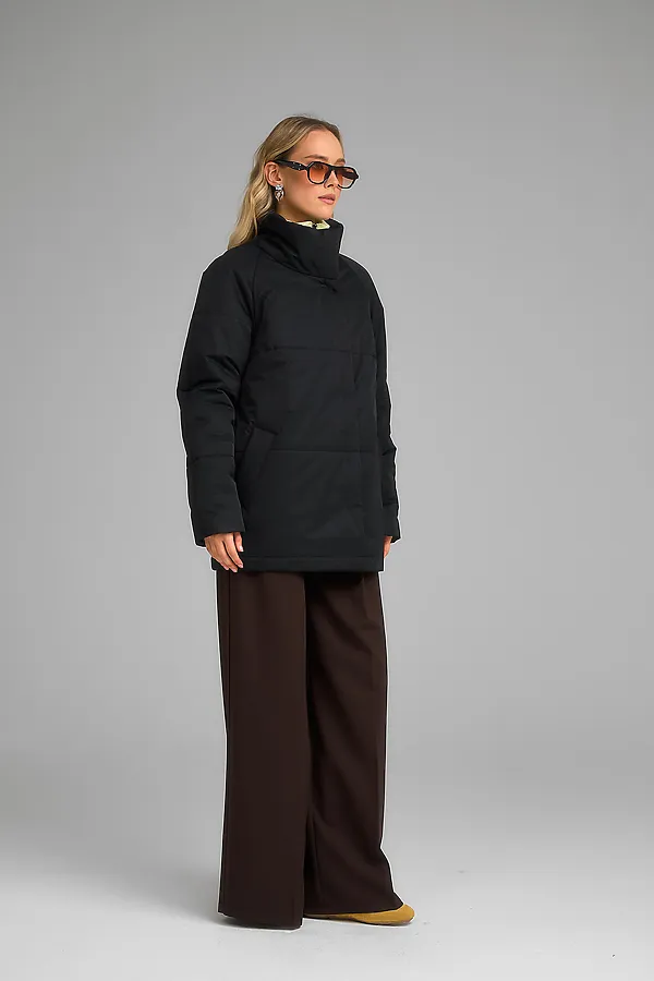 Плащ женский HOOPS, черный - фото 2