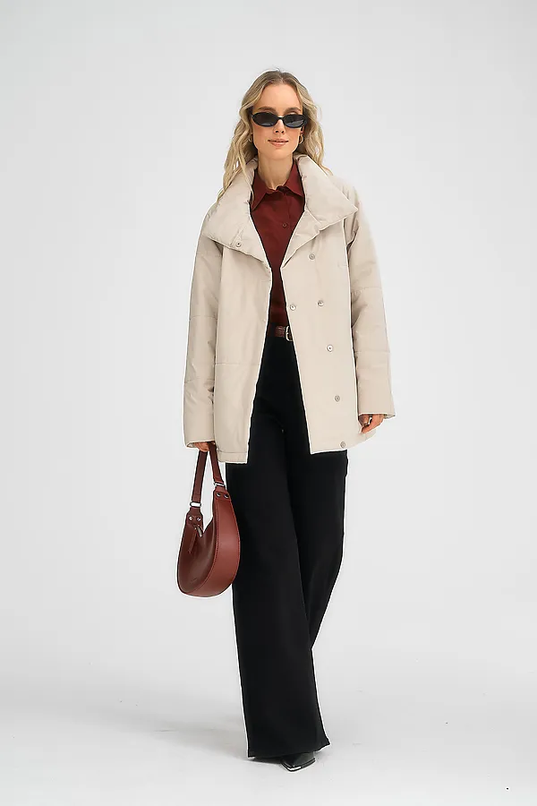 Плащ женский HOOPS, светло-бежевый - фото 2