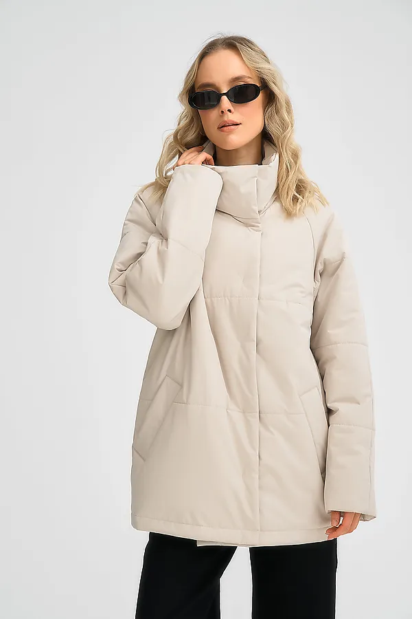 Плащ женский HOOPS, светло-бежевый - фото 2