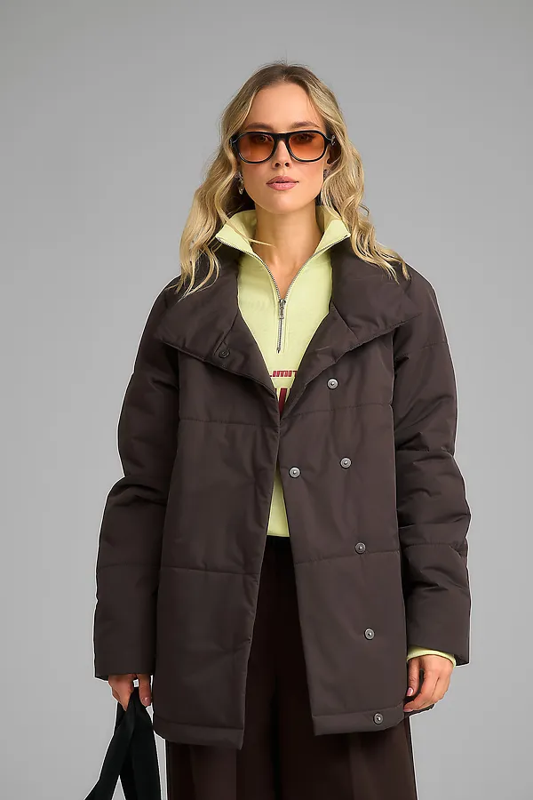 Плащ женский HOOPS, коричневый - фото 2