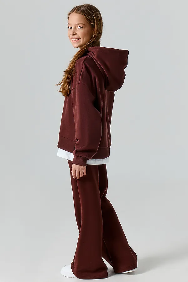 Брюки для девочек MARK FORMELLE, коричневый - фото 2