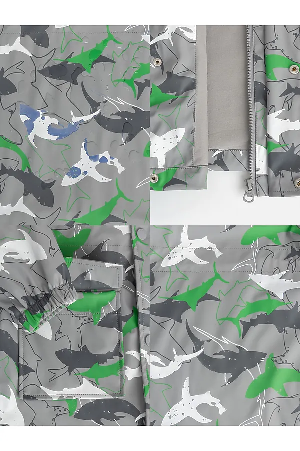 Дождевик ACOOLA, серый - фото 2