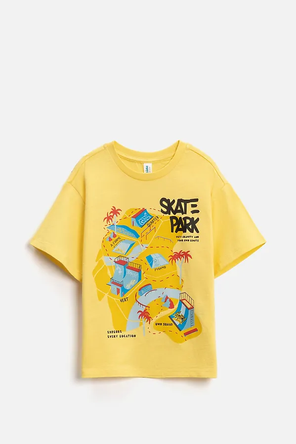 Футболка ACOOLA, желтый - фото 2