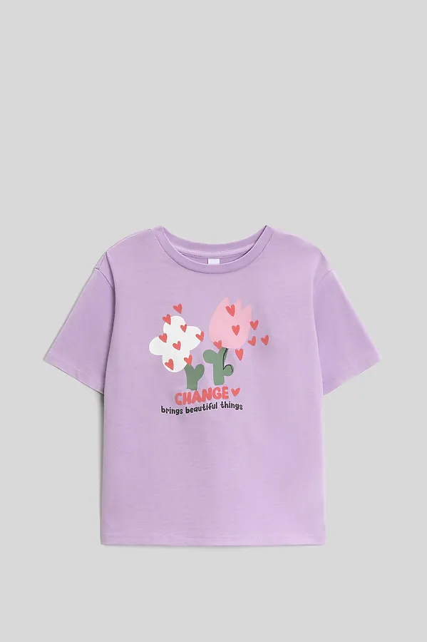 Футболка ACOOLA, сиреневый - фото 2