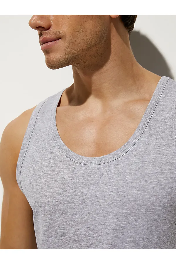 Майки OMSA, grigio chiaro melange (серый) - фото 2