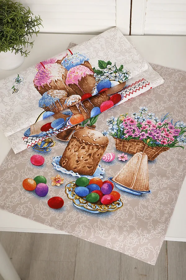 Полотенце 32598 НАТАЛИ, бежевый - фото 2