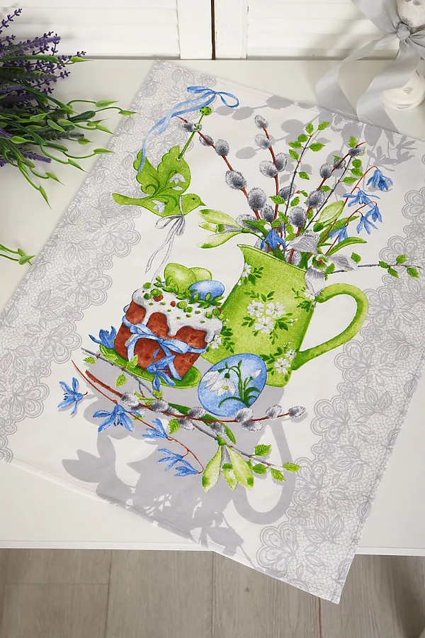 Полотенце 32597 НАТАЛИ, серый - фото 2