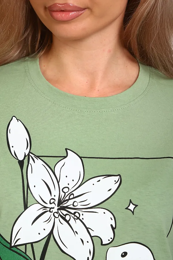 Туника 29532 НАТАЛИ, оливковый - фото 2