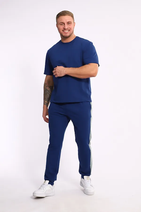 Костюм с брюками 35282 НАТАЛИ, индиго - фото 2